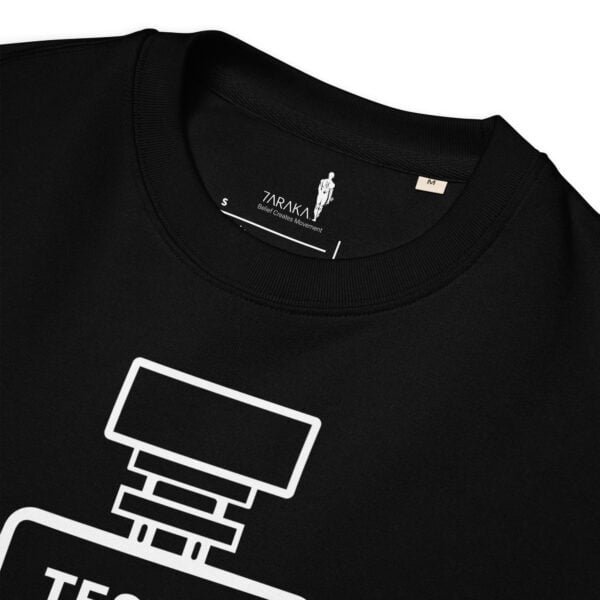 Extrait de Palestine Sweatshirt in Black - Image 3